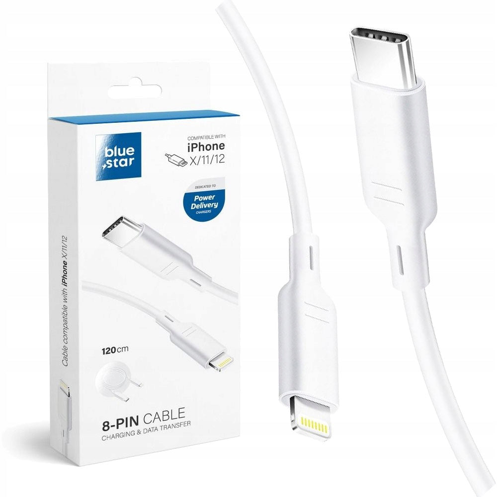 Blue Star - USB C - Lightning 