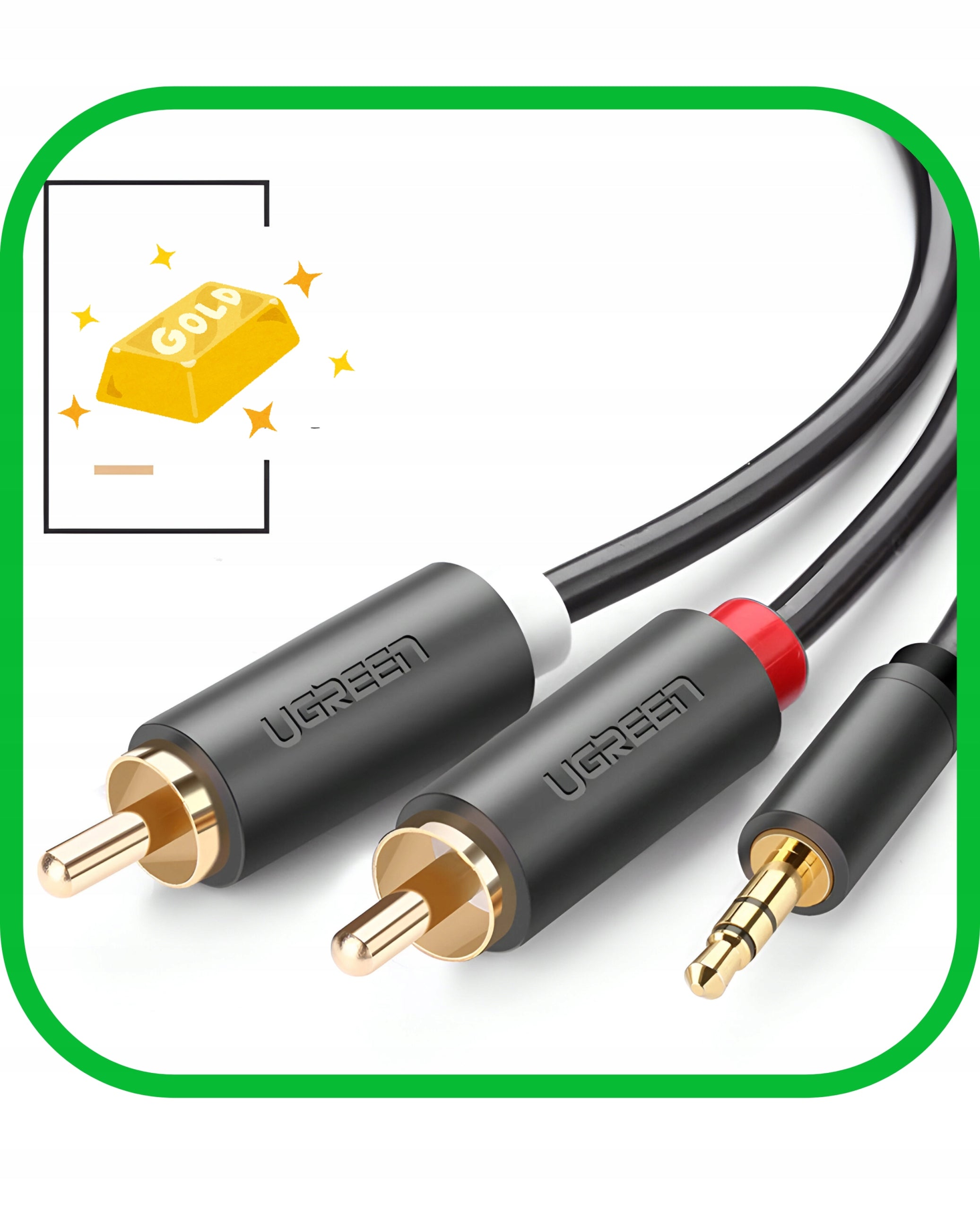 Ugreen 10591, 3.5 mm