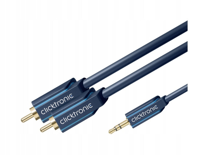 Clicktronic 70468, Aux 3.5 mm/RCA, 3 m