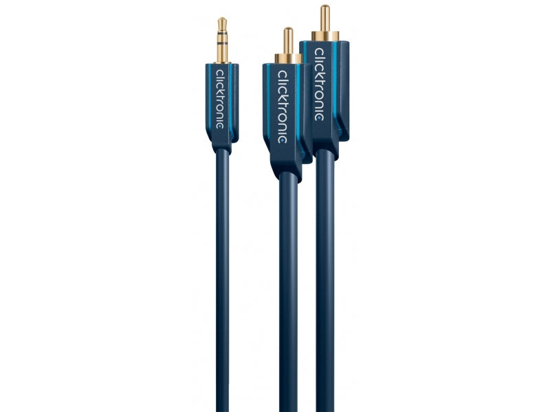Clicktronic 70468, Aux 3.5 mm/RCA, 3 m