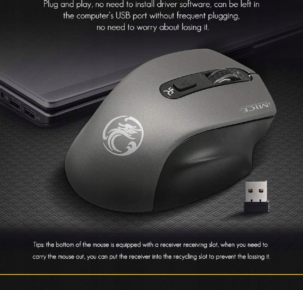 Kabinga Computer Mouse Wireless White M Manufacturer Kabinga
