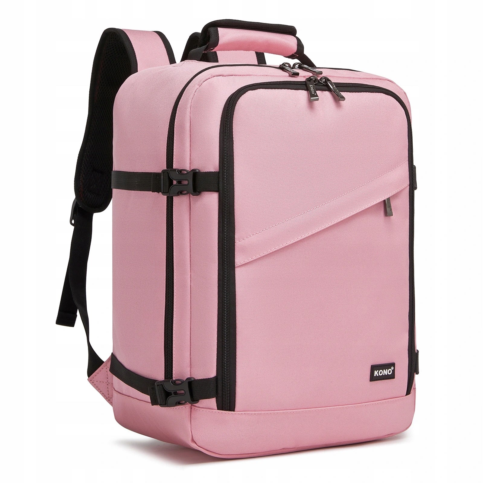 Kabinový batoh Kono 24L - růžový - 30x20x40 cm Brand Kono