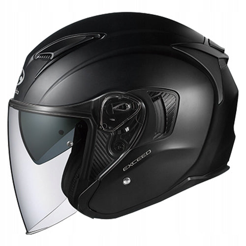 Kabuto Exceed L Flat Black Helmet