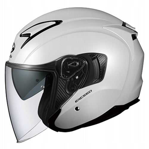 Kabuto Exceed XL Pearl White Helmet