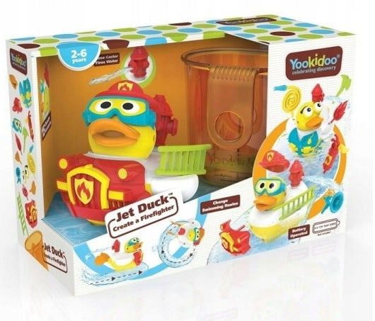 Badespielzeug Jet Duck Feuerwehrmann Yookidoo 