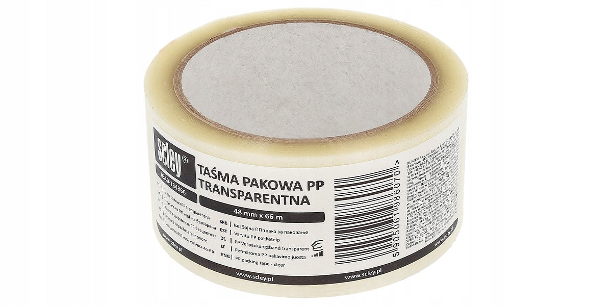 Kaem Packing Tape 48x66m Colorless Hot-Melt Width 48 mm