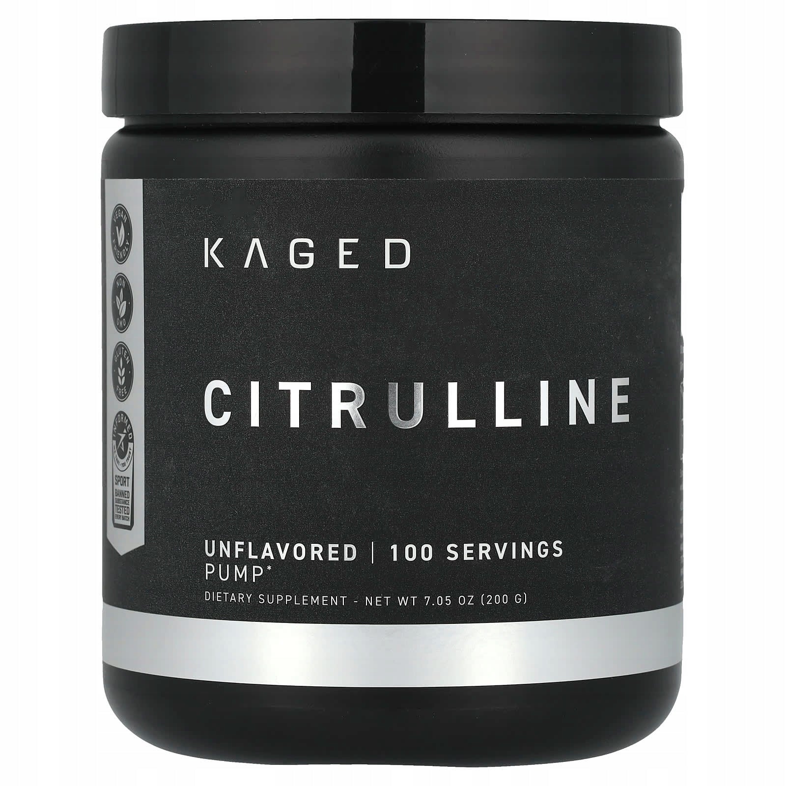 Kaged, Citrulline, Flavorless, 200 g
