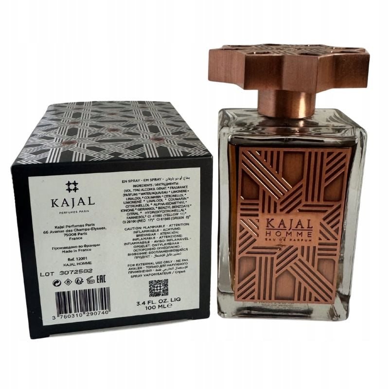 Kajal Homme edp 100ml Men's Eau de Parfum EAN (GTIN) 3760310290740