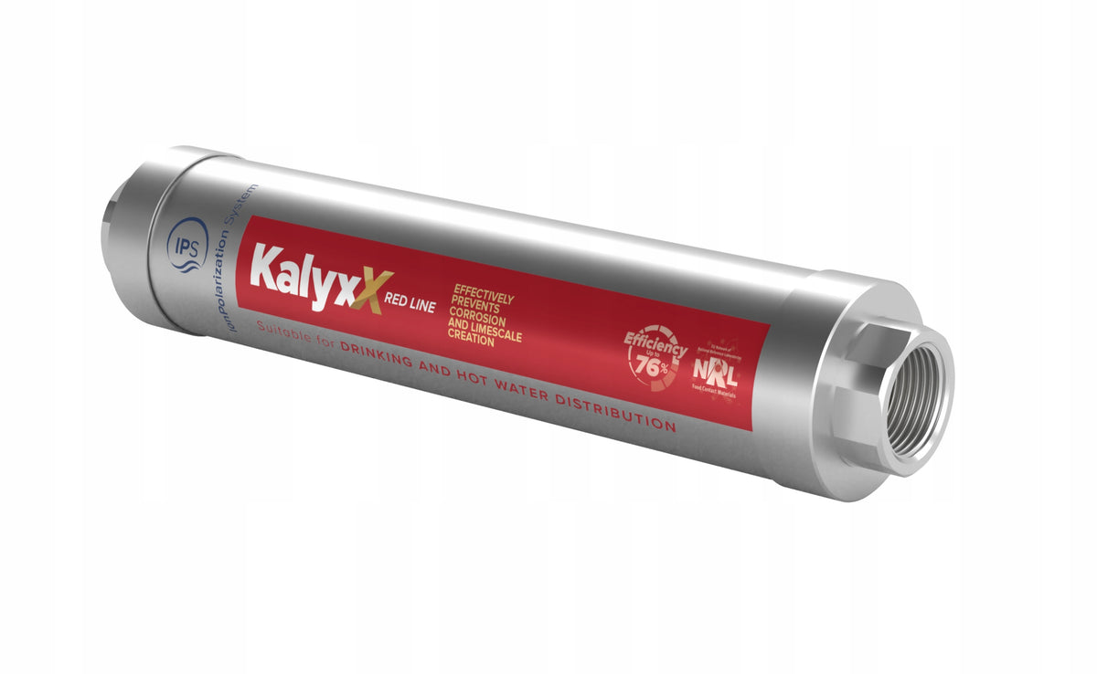 Kalyxx Red Line 3/4" IPS Water Descaler Manufacturer code IPSKXRG34