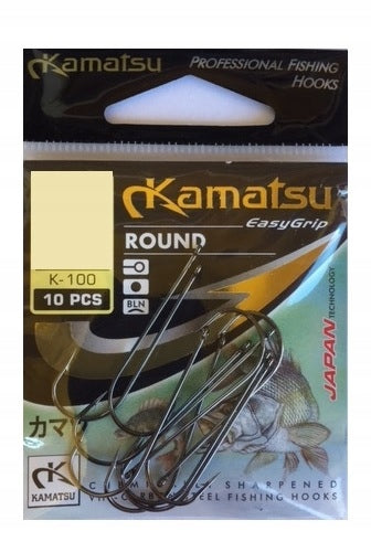 Kamatsu HOOKS ROUND for side strap No. 2, with spinning eye