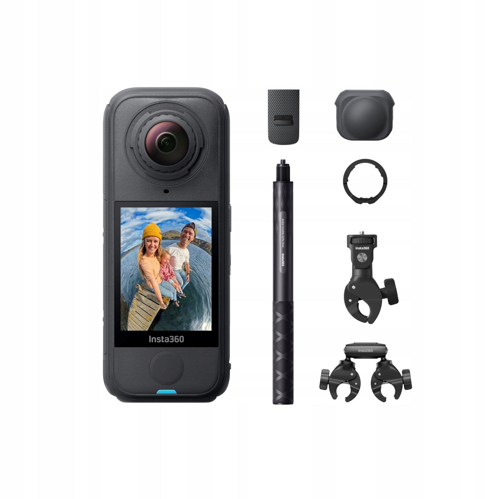 Kamera 360 Insta360 X4 Air Zestaw Motocyklowy 8K Niewidzialny Selfie Stick