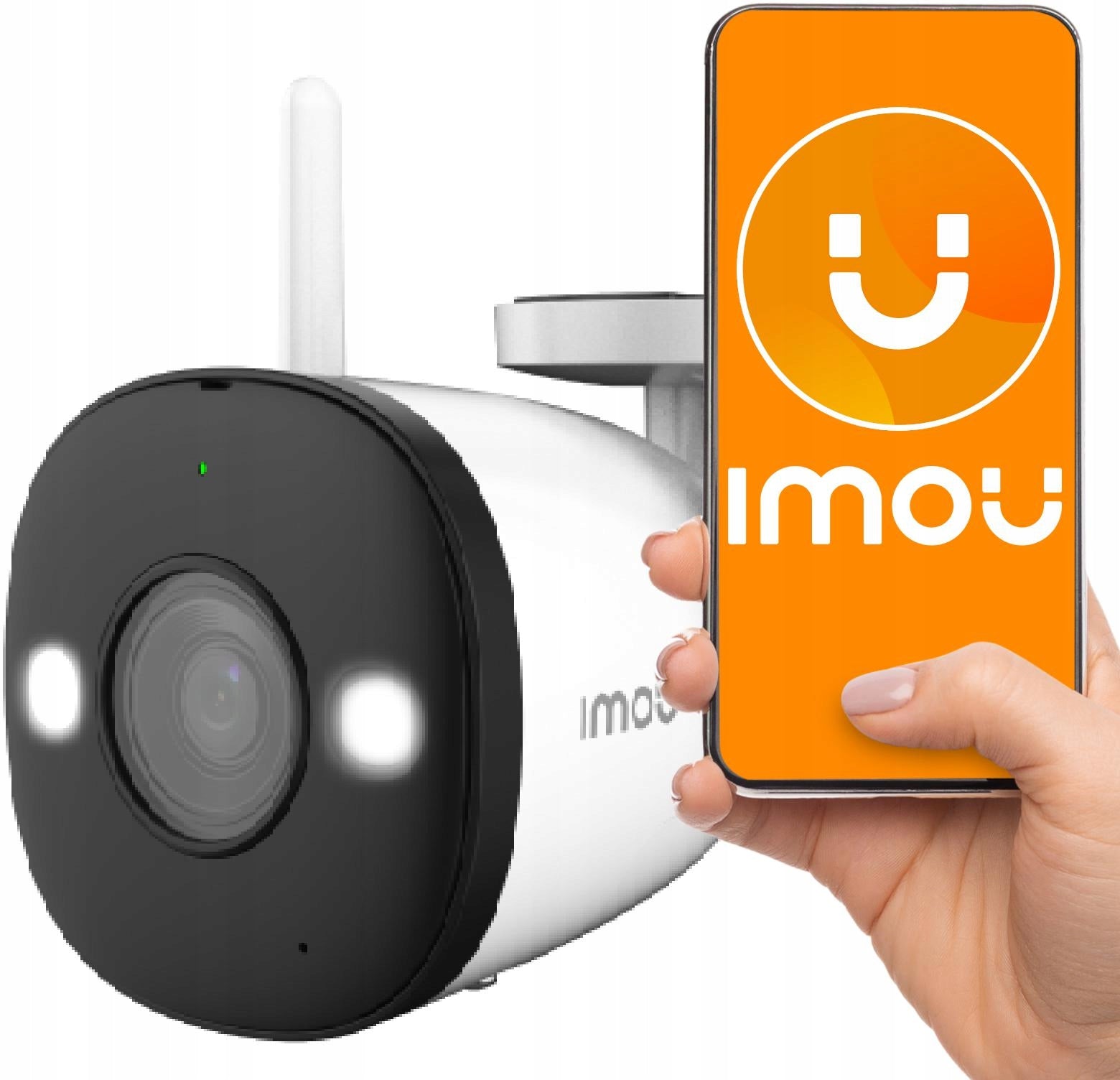 IP-Zylinderkamera IPC-F22FP, 2MP 25fps, Beleuchtung bis zu 30m, 2,8mm 102°, Onvif, WIFI, IP67 
