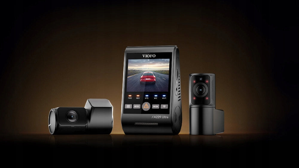 Kamera automobilová Viofo 4K UHD 140° s Bluetooth GPS Wi-Fi Model VIOFO A229 ULTRA 3CH