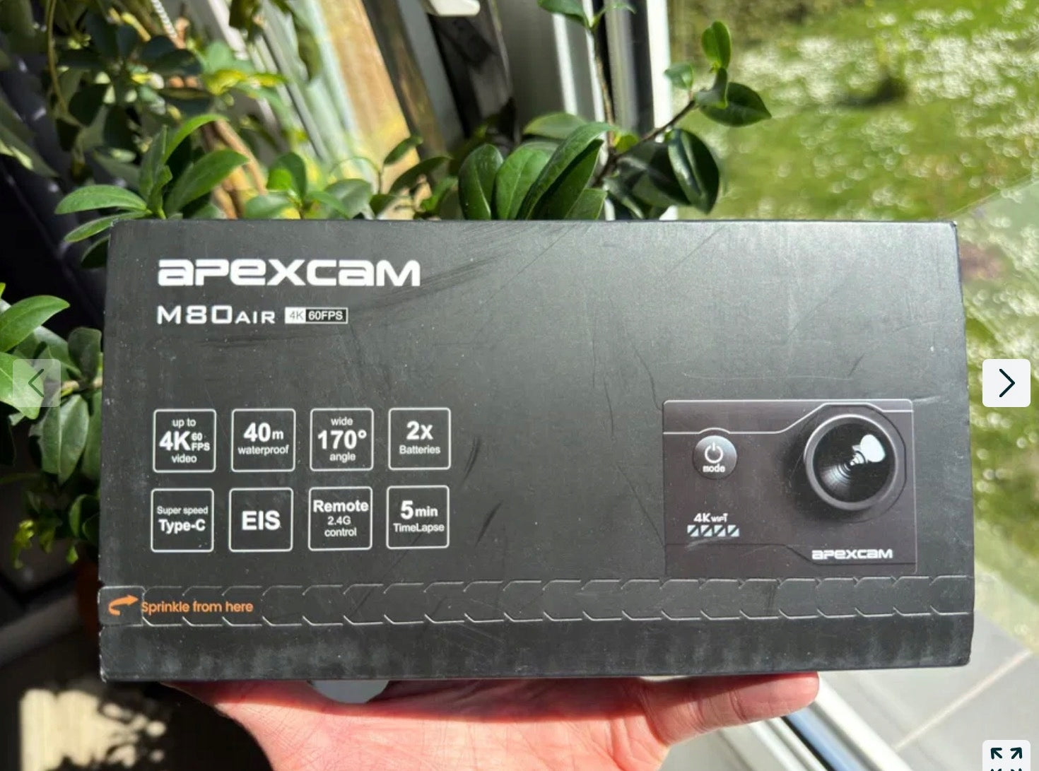 Kamera sportowa APEXCAM M80 AIR Full HD