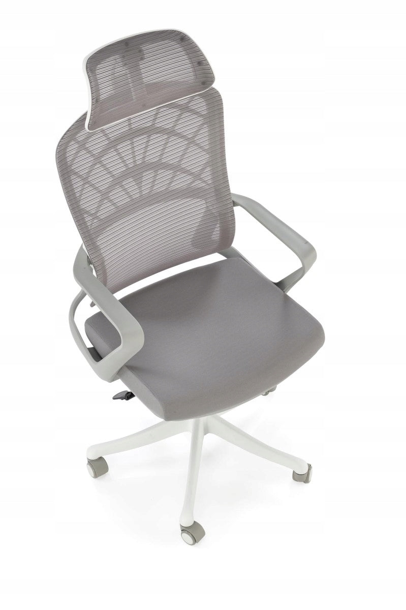 Kancelářská židle VESUVIO 2 šedá/bílá Furniture depth 59 cm