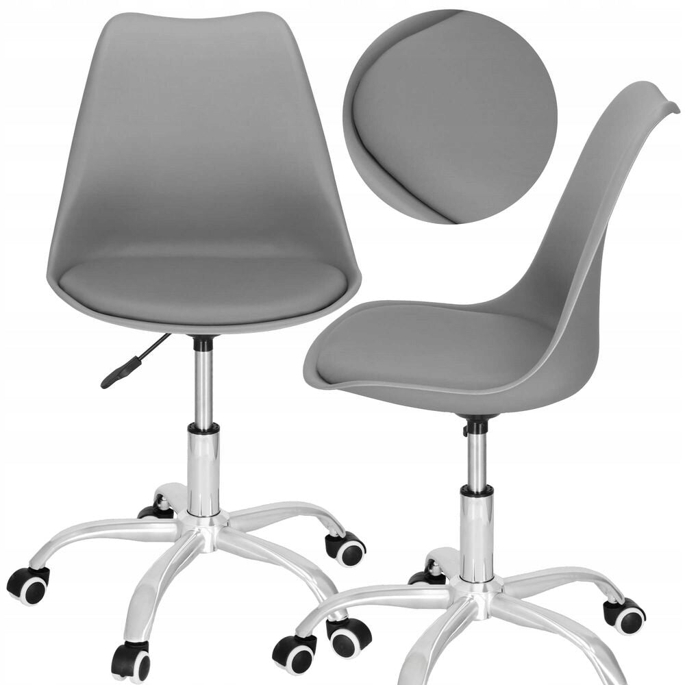 Kancelářská židle ergonomická SPRINGOS HF0022 šedá Furniture depth 52 cm