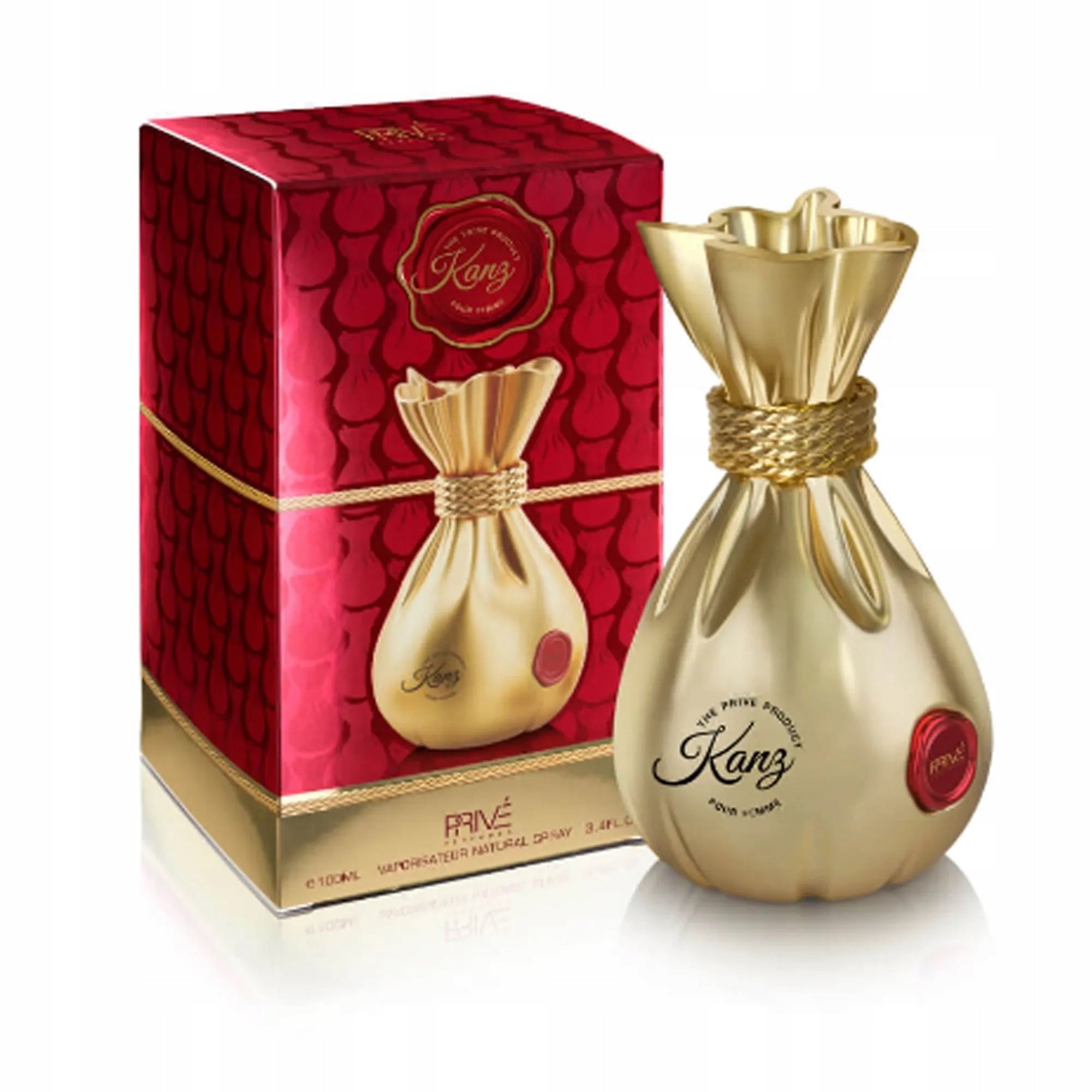 Kanz Pour Femme Eau de Parfum 100 ml Emper EDP Raspberry Vanilla Packaging status original