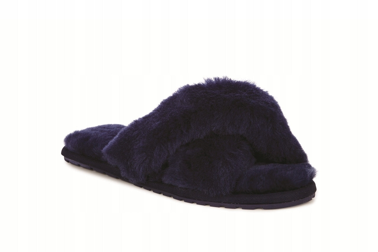 Hausschuhe für Kinder EMU Australia mayberry midnight, blau 