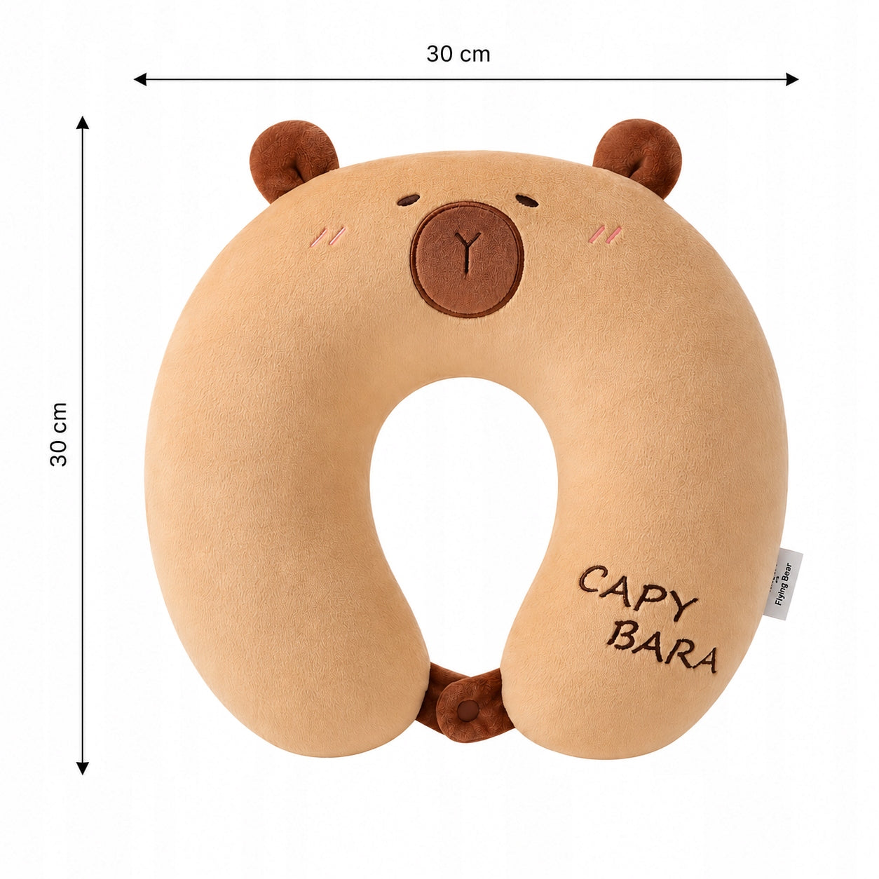 Kapibara Children's Neck Travel Pillow for Airplane Car Manufacturer code OSM-IIONOABJBJ11