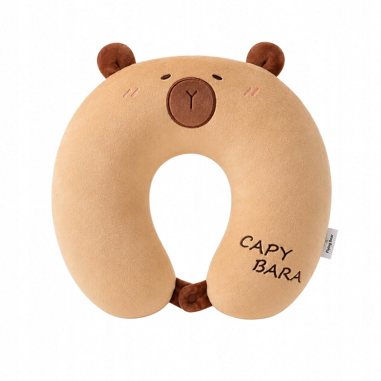Kapibara Children's Neck Travel Pillow for Airplane Car