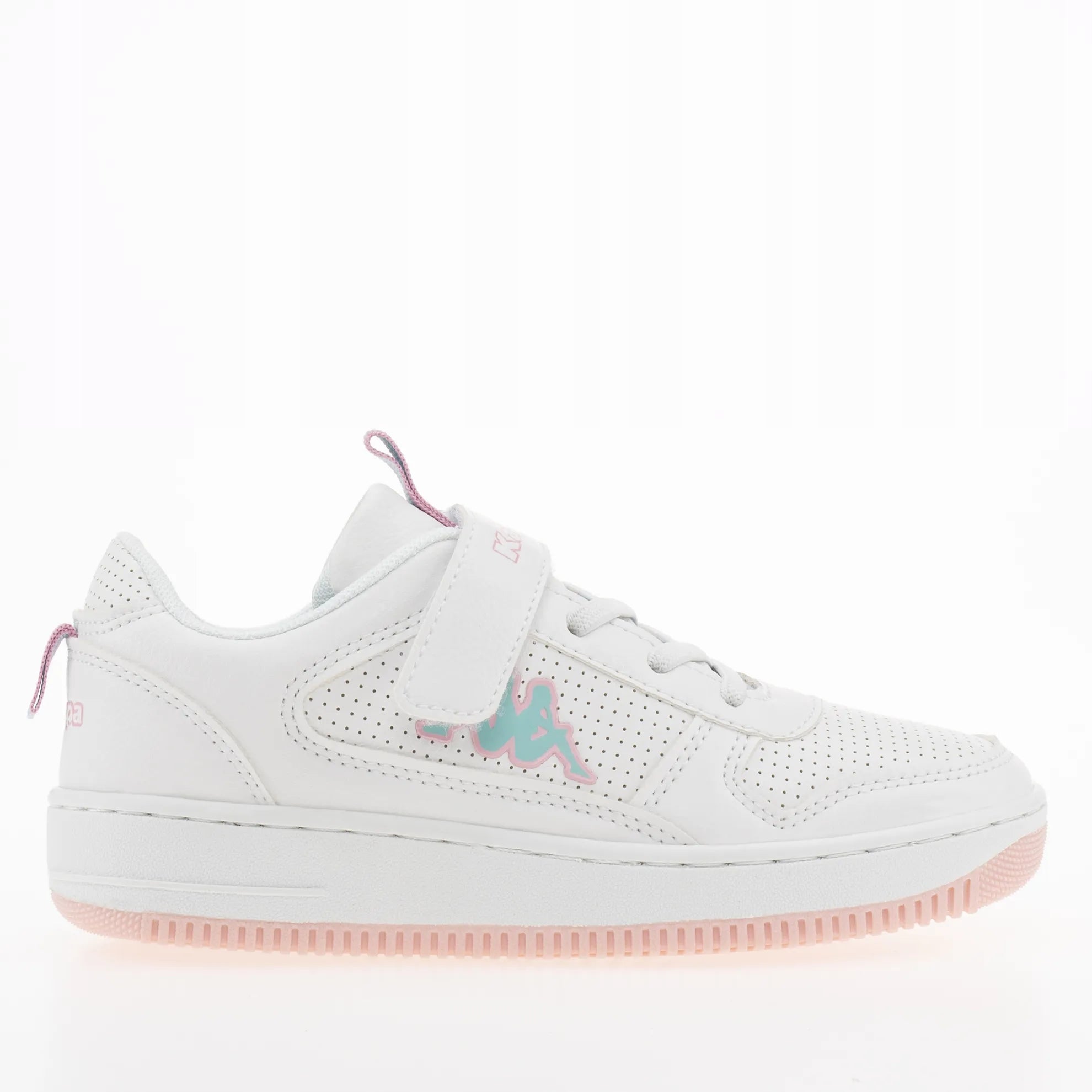 Sportschuhe für Mädchen Kappa, weiß 