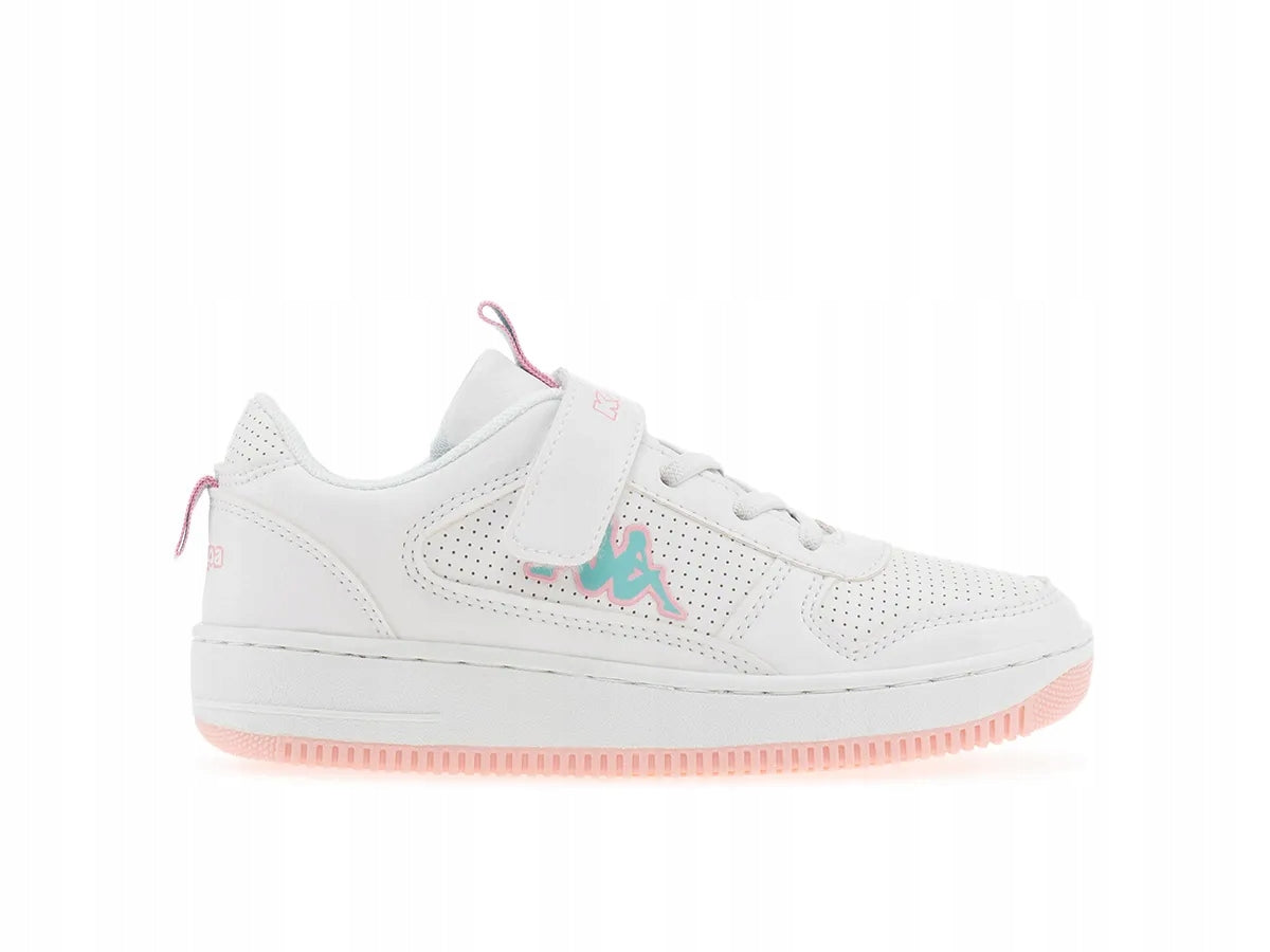 Sportschuhe für Mädchen Kappa, weiß 
