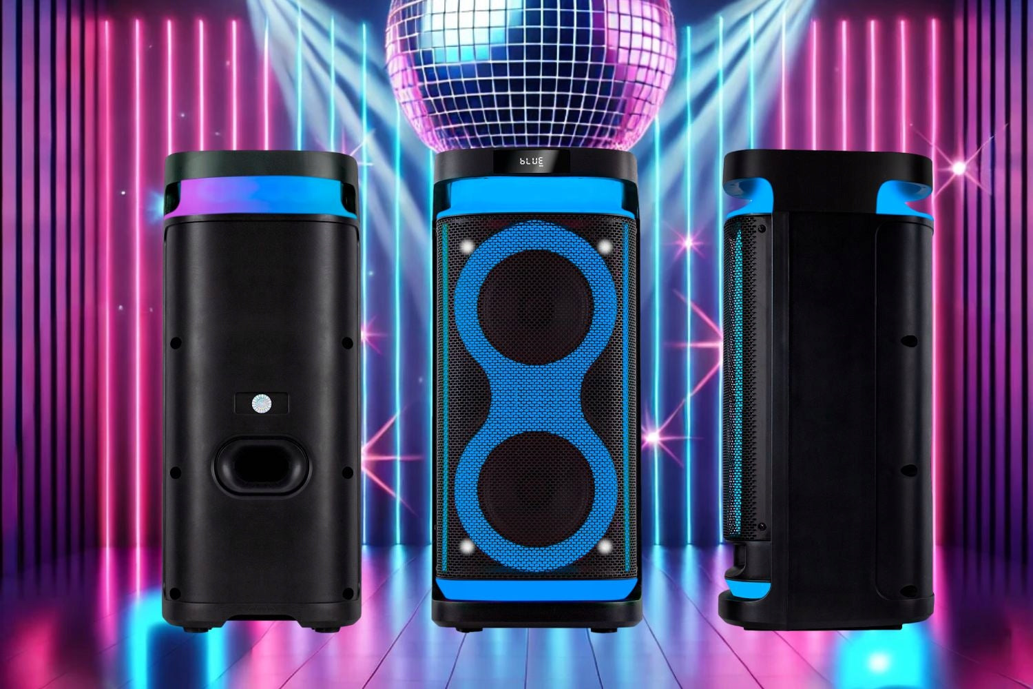 Karaoke Bluetooth Speaker Portable Power Audio Manta ARGOS Microphone 100W Packaging status original