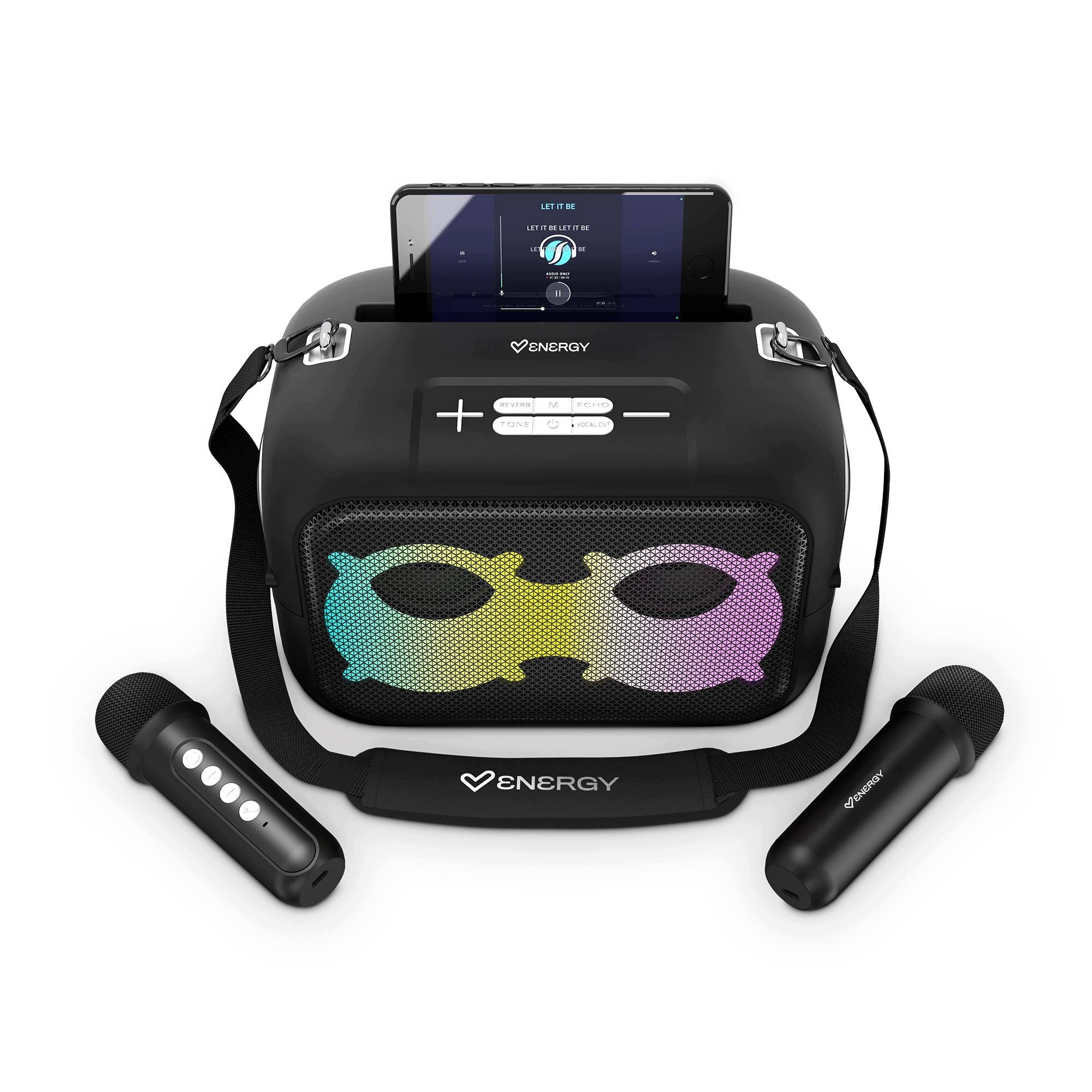 Karaoke Set Energy Sistem KaraokeStar Party Speaker + 2 Microphones 60 W