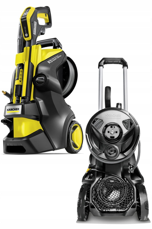 Karcher K 5 Premium Smart Control Flex Pressure Washer + Hose Retractor Brand Kärcher