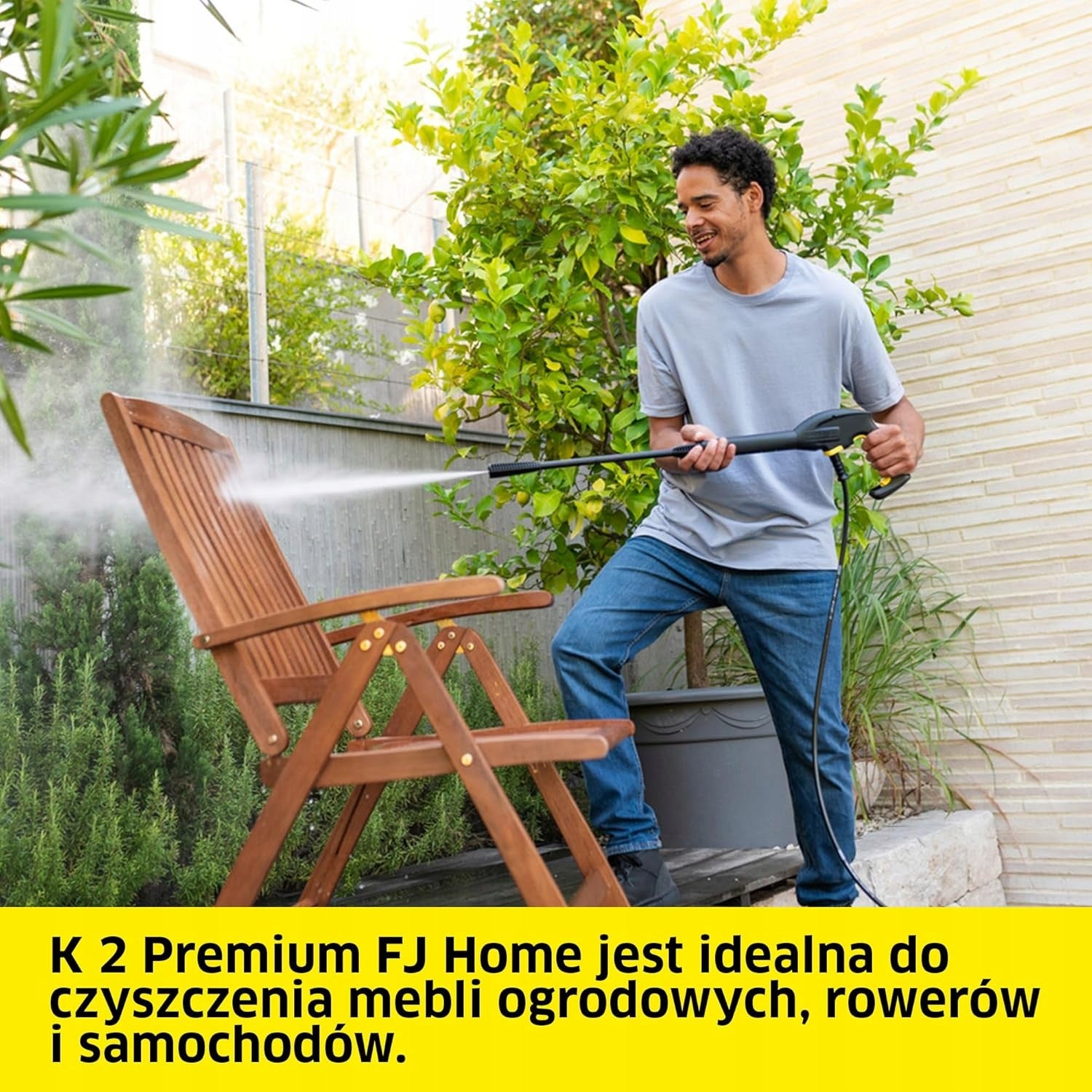 Karcher K2 Power Control Pressure Washer For Garden and Facade Terrace Car Brand Kärcher
