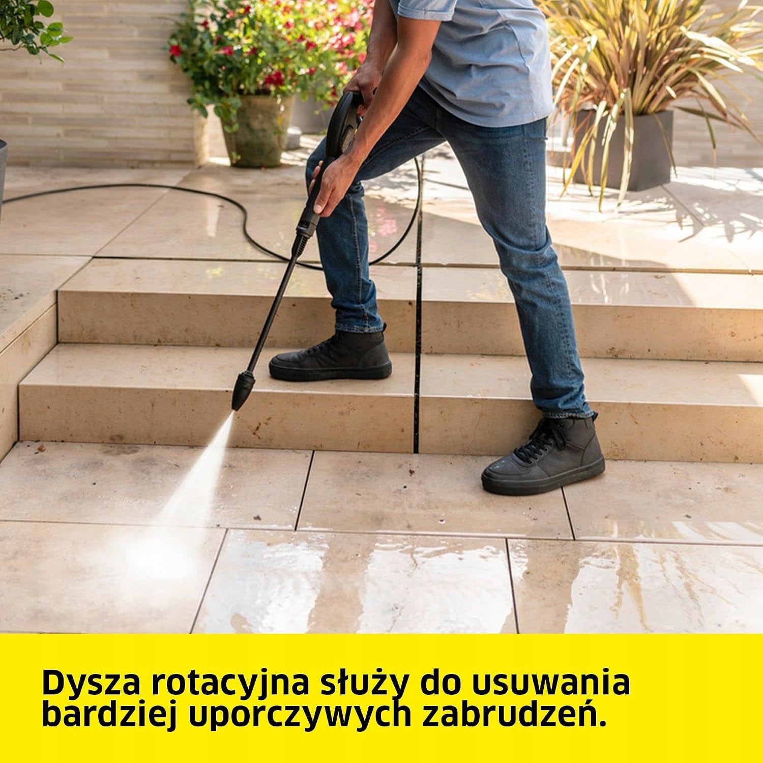 Karcher K2 Power Control Pressure Washer For Garden and Facade Terrace Car Operating pressure 110 bar