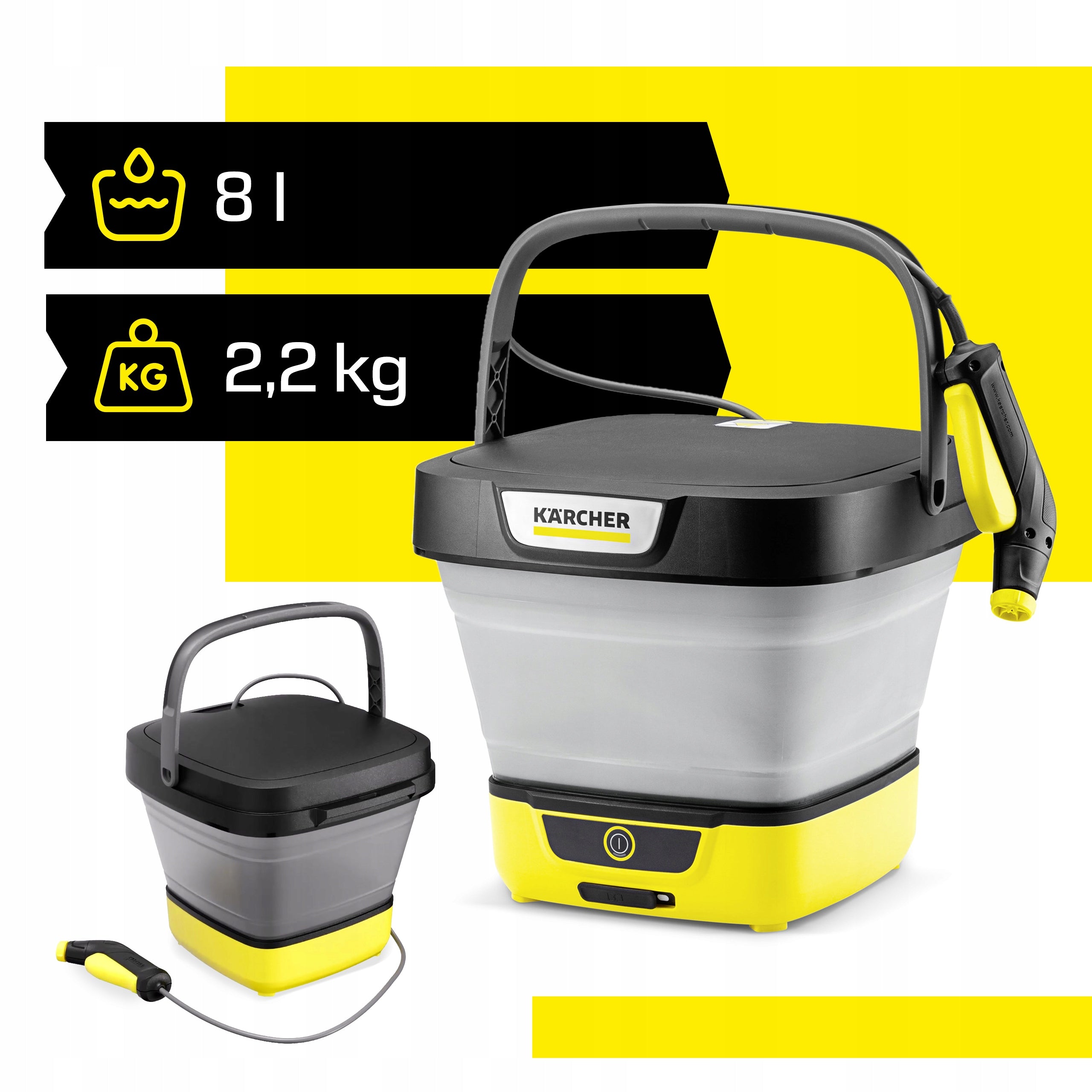 Karcher OC3 Foldable Cordless Portable Pressure Washer Brand Kärcher