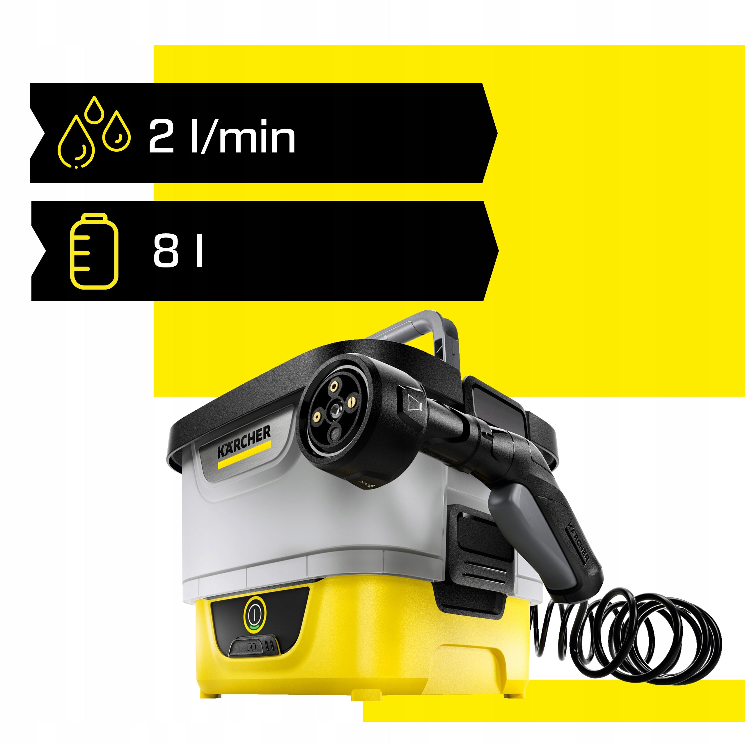 Karcher OC4 Cordless Portable Pressure Washer Bike Set Brand Kärcher