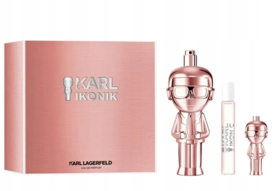 Karl Lagerfeld Icon GIFT SET Perfumed Water 100ml 7,5ml 4,5ml Packaging status original