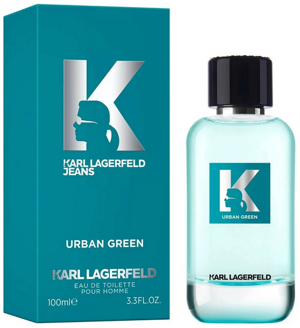 Karl Lagerfeld Jeans Urban Green toaletní voda pro muže 100 ml