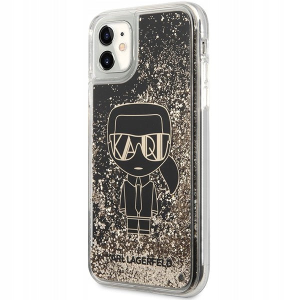 Karl Lagerfeld Hülle für iPhone 11, schwarz 
