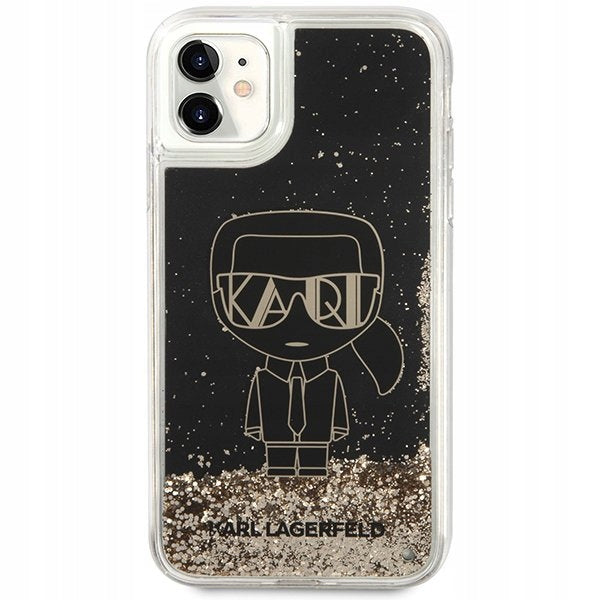 Karl Lagerfeld Hülle für iPhone 11, schwarz 