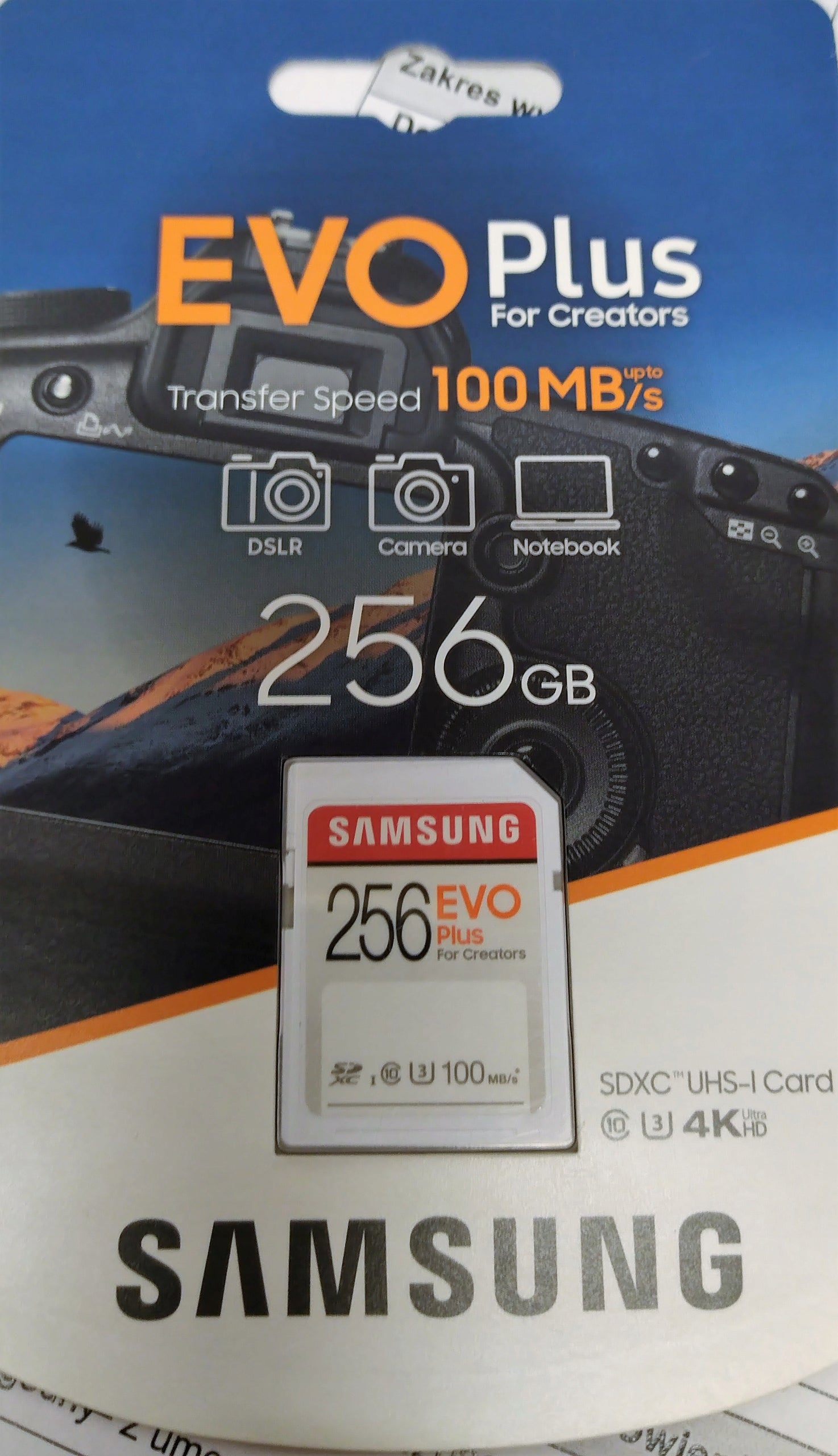 Samsung SDXC 256 GB 