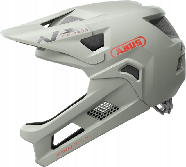 Fahrradhelm Abus YouDrop FF, grau 