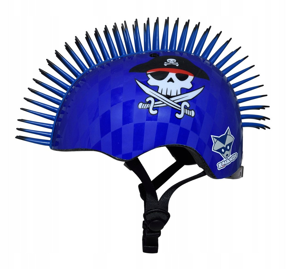 Vaikiškas dviratininko šalmas C-Preme Eyepatch Pirate, mėlynas