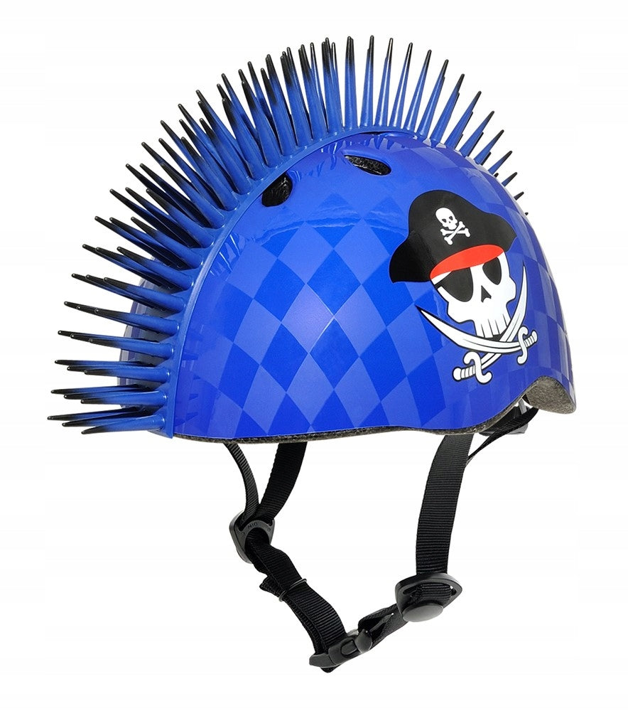 Vaikiškas dviratininko šalmas C-Preme Eyepatch Pirate, mėlynas