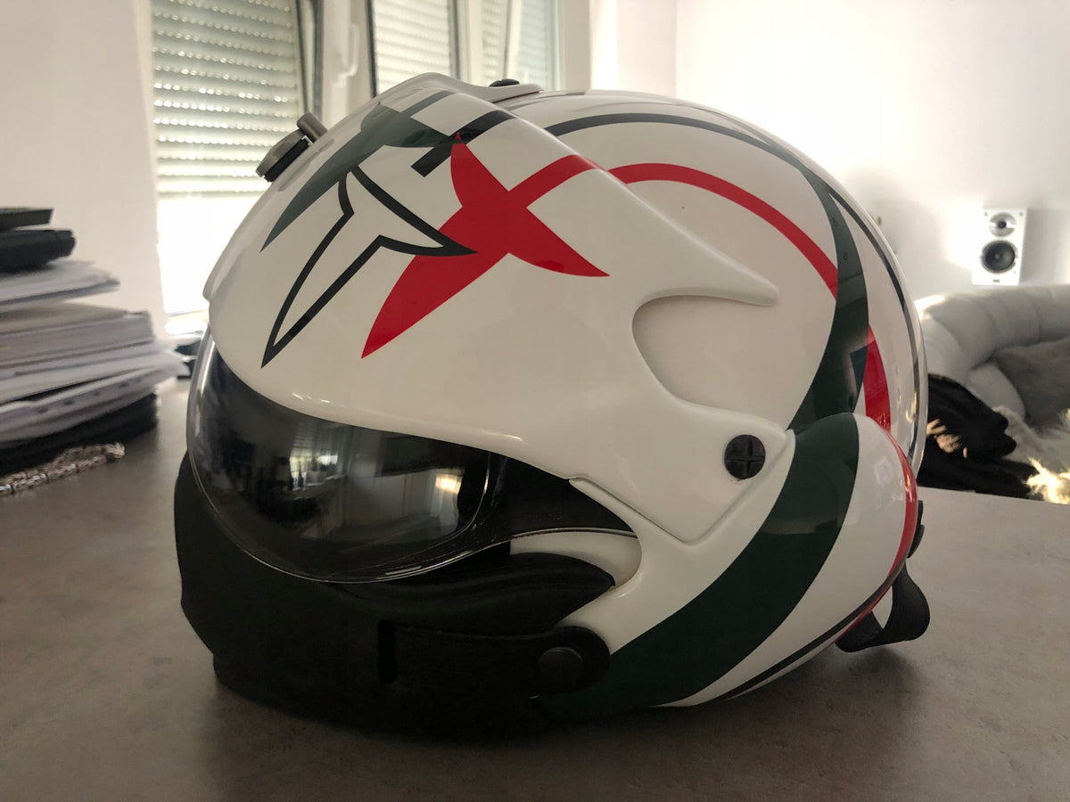 Kask motocyklowy chopper Aeronautica Militare L Manufacturer no brand