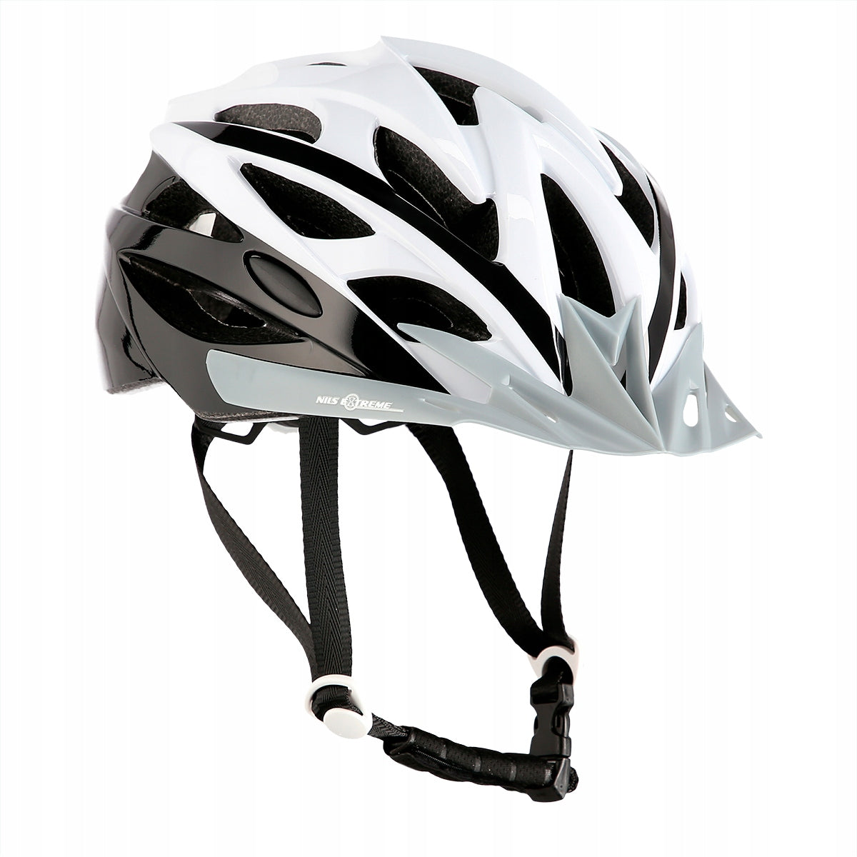Helm Nils Extreme MTW210, weiß/schwarz 