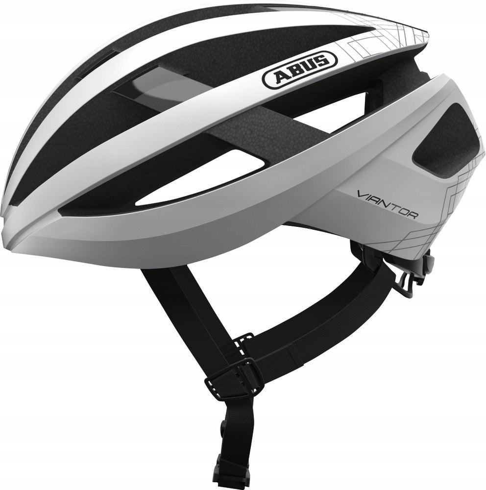 Fahrradhelm Abus Viantor polar M, grau 