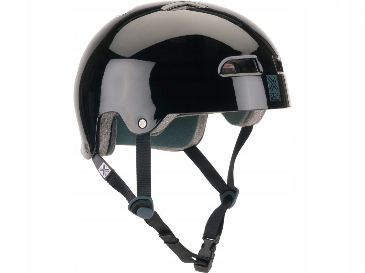 Fuse Alpha Helm Größe L-XL, glänzend schwarz 