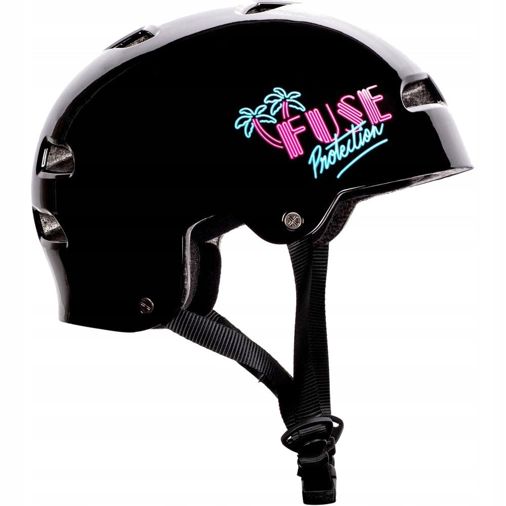 Fuse Alpha Helm, glänzendes Miami Black 