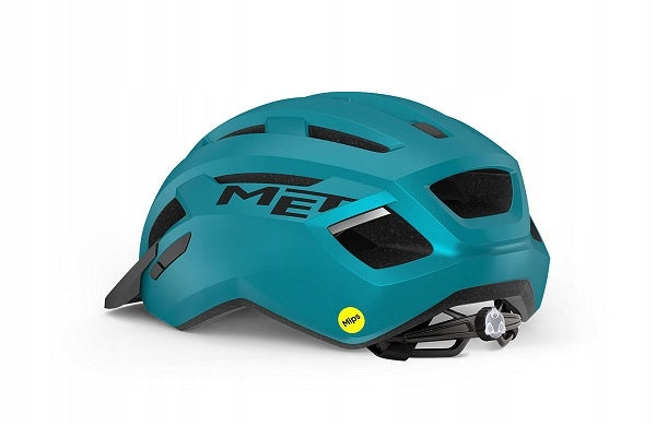 Fahrradhelm Met Allroad Mips, blau 
