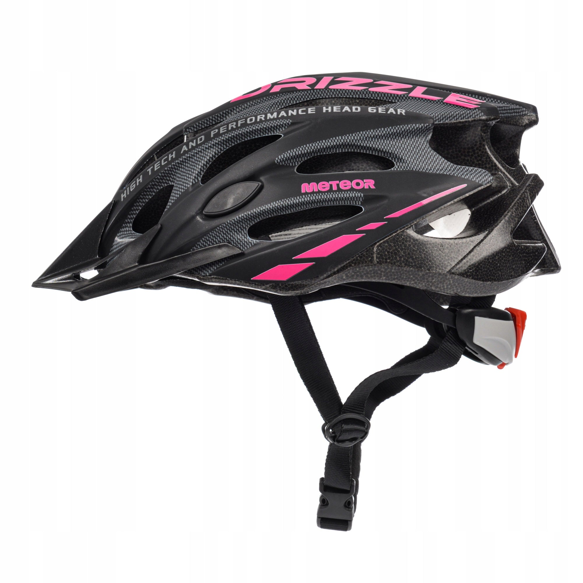 Fahrradhelm Meteor MV29 UNREST, schwarz/rosa 