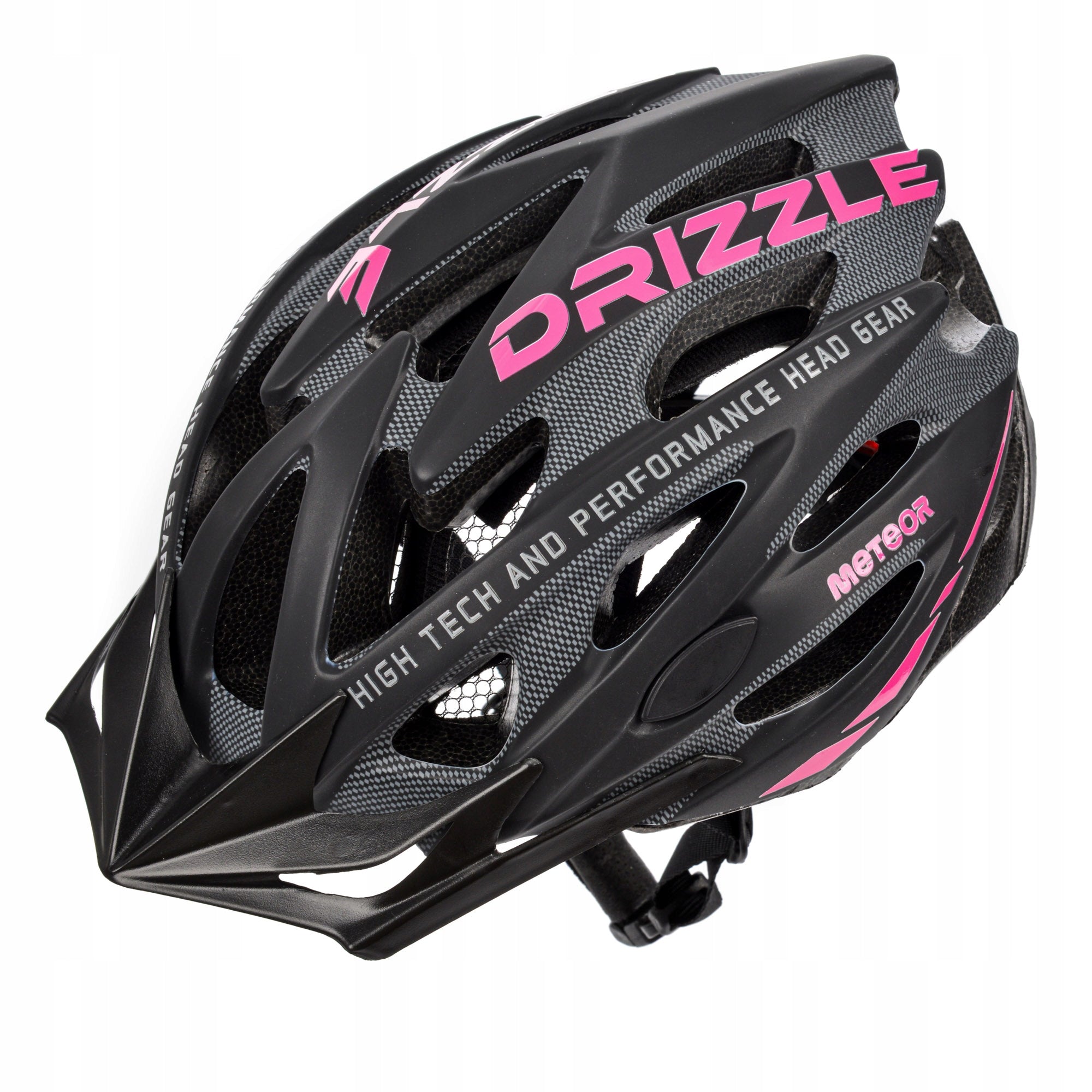 Fahrradhelm Meteor MV29 UNREST, schwarz/rosa 
