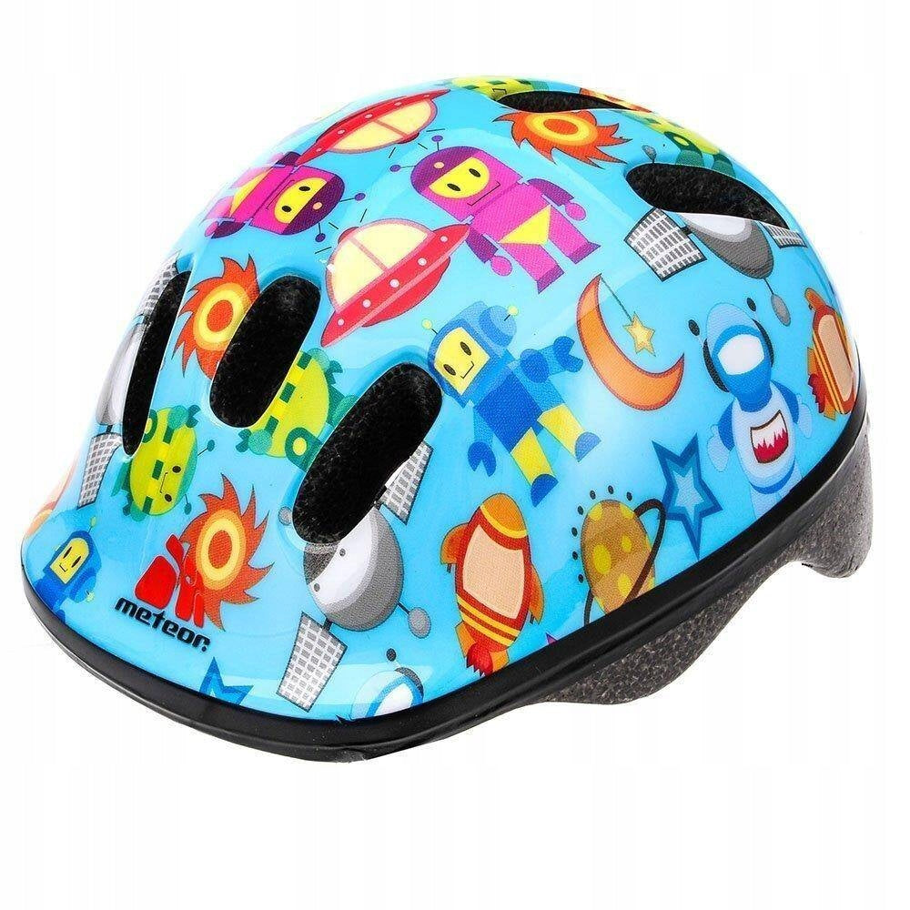Kinderfahrradhelm Meteor MV6-2 Space 